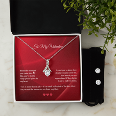 Alluring Beauty Necklace and Earring SET- To My Valentine Card #3