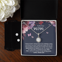 Eternal Hope Necklace and Earring SET | To My Mom