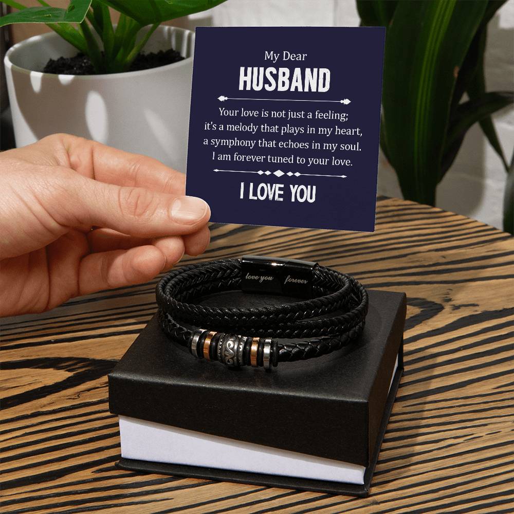 Love you Forever Bracelet - To My Husband