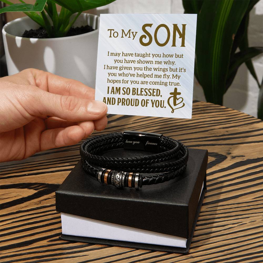 Love You Forever Bracelet |To My Son
