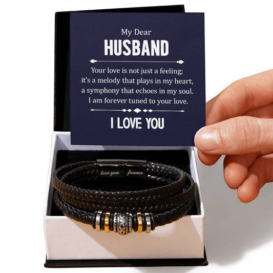 Love You Forever Bracelet - Your Love is not Just a Feeling