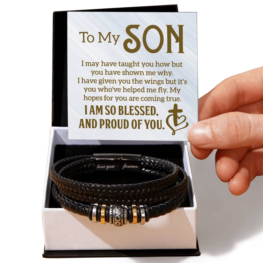 Love You Forever Bracelet |To My Son