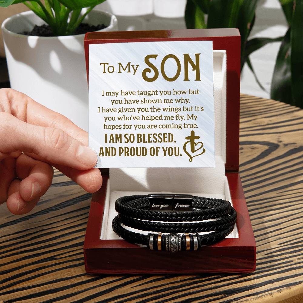 Love You Forever Bracelet |To My Son
