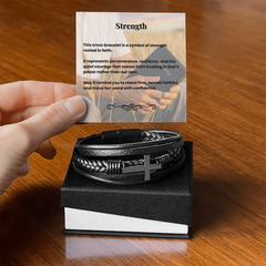 Cross Bracelet | Strength