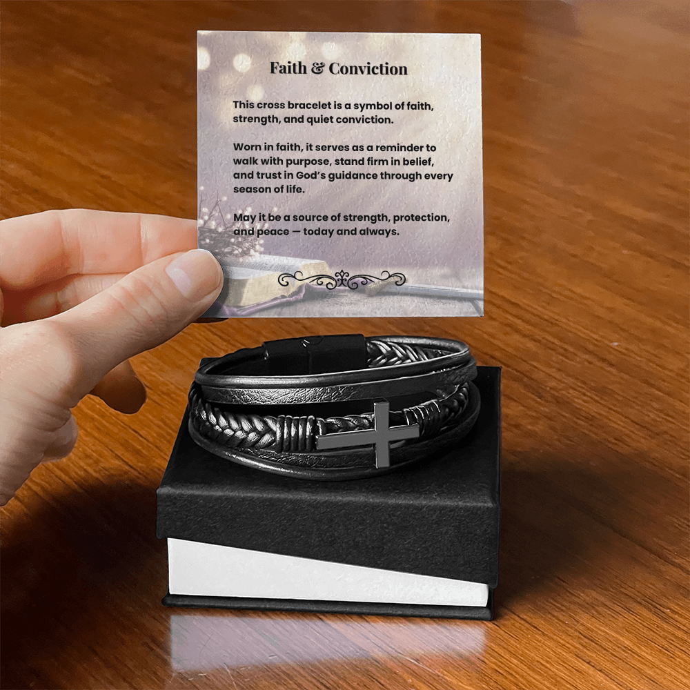 Cross Bracelet | Faith & Conviction