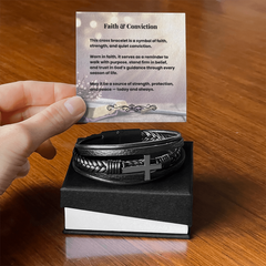 Cross Bracelet | Faith & Conviction