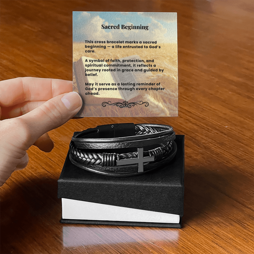 Cross Bracelet | Sacred Beginning