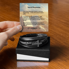 Cross Bracelet | Sacred Beginning