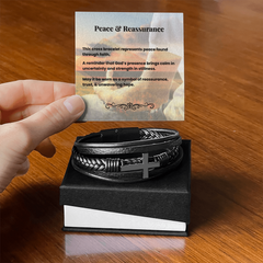 Cross Bracelet | Peace & Reassurance
