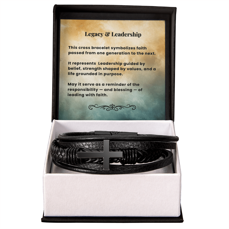 Cross Bracelet | Legacy & Leadership