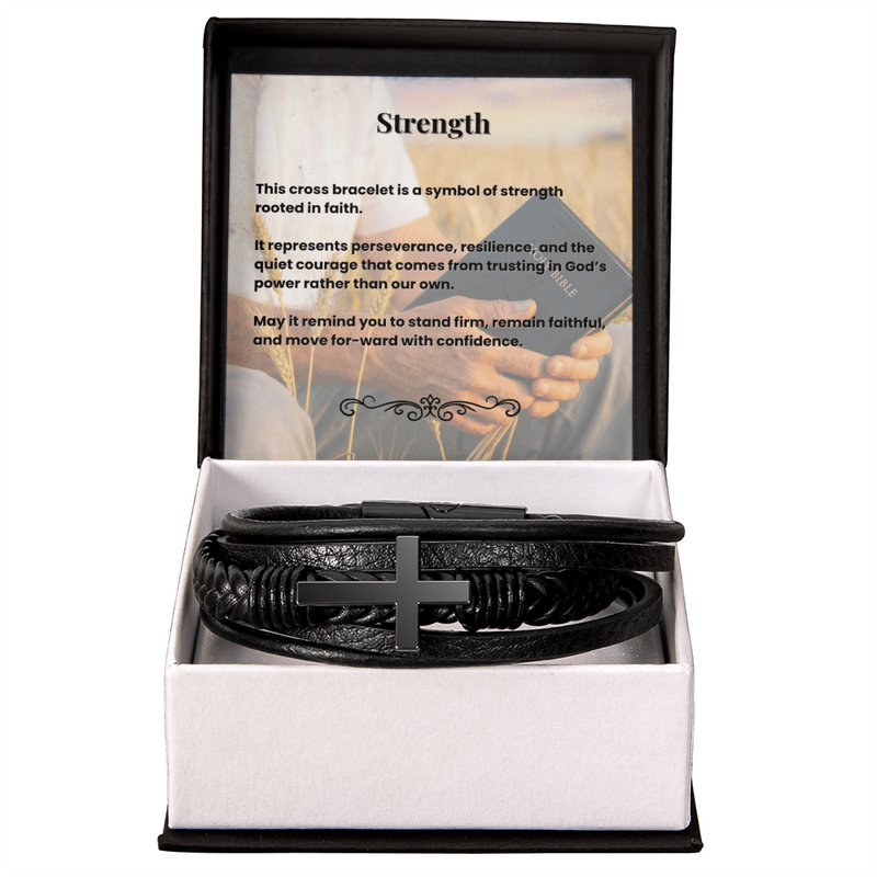 Cross Bracelet | Strength