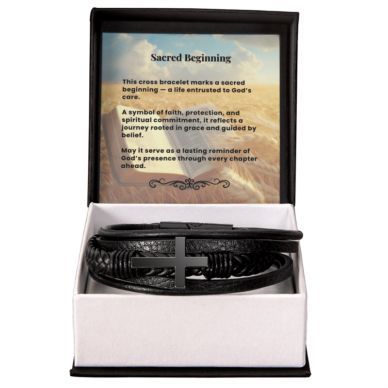 Cross Bracelet | Sacred Beginning