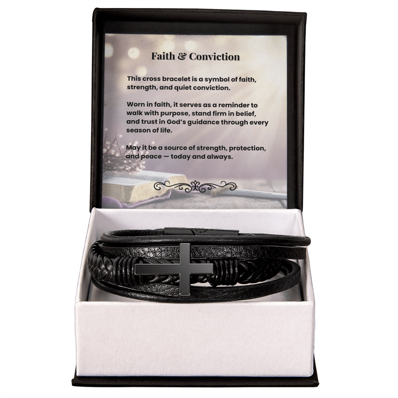 Cross Bracelet | Faith & Conviction