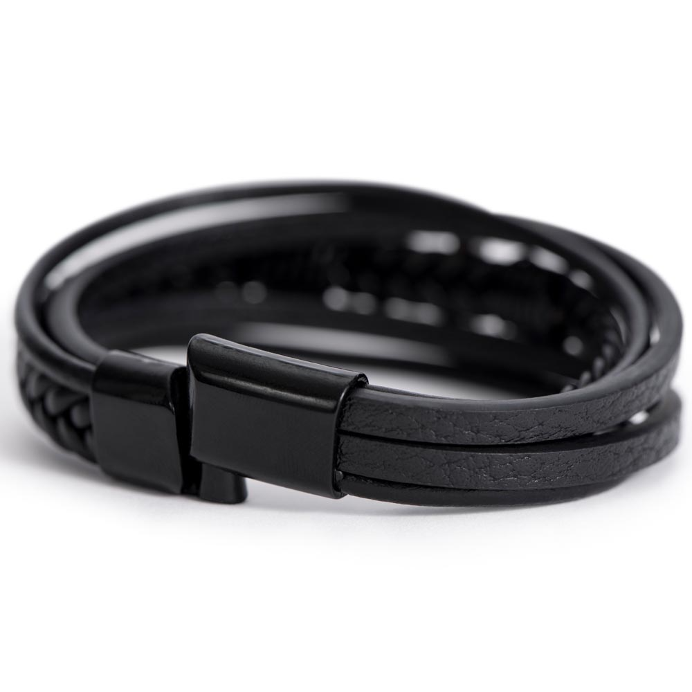 Cross Bracelet - Strength Backing
