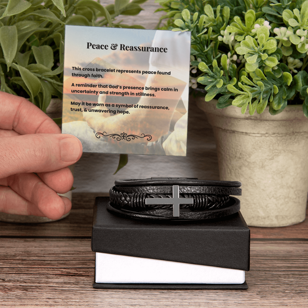 Cross Bracelet | Peace & Reassurance