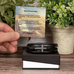 Cross Bracelet | Sacred Beginning