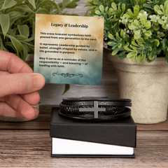 Cross Bracelet | Legacy & Leadership