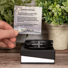 Cross Bracelet | Faith & Conviction