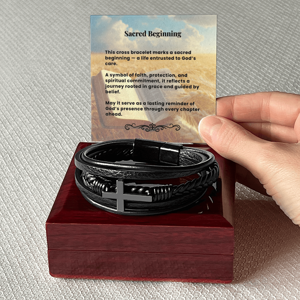 Cross Bracelet | Sacred Beginning