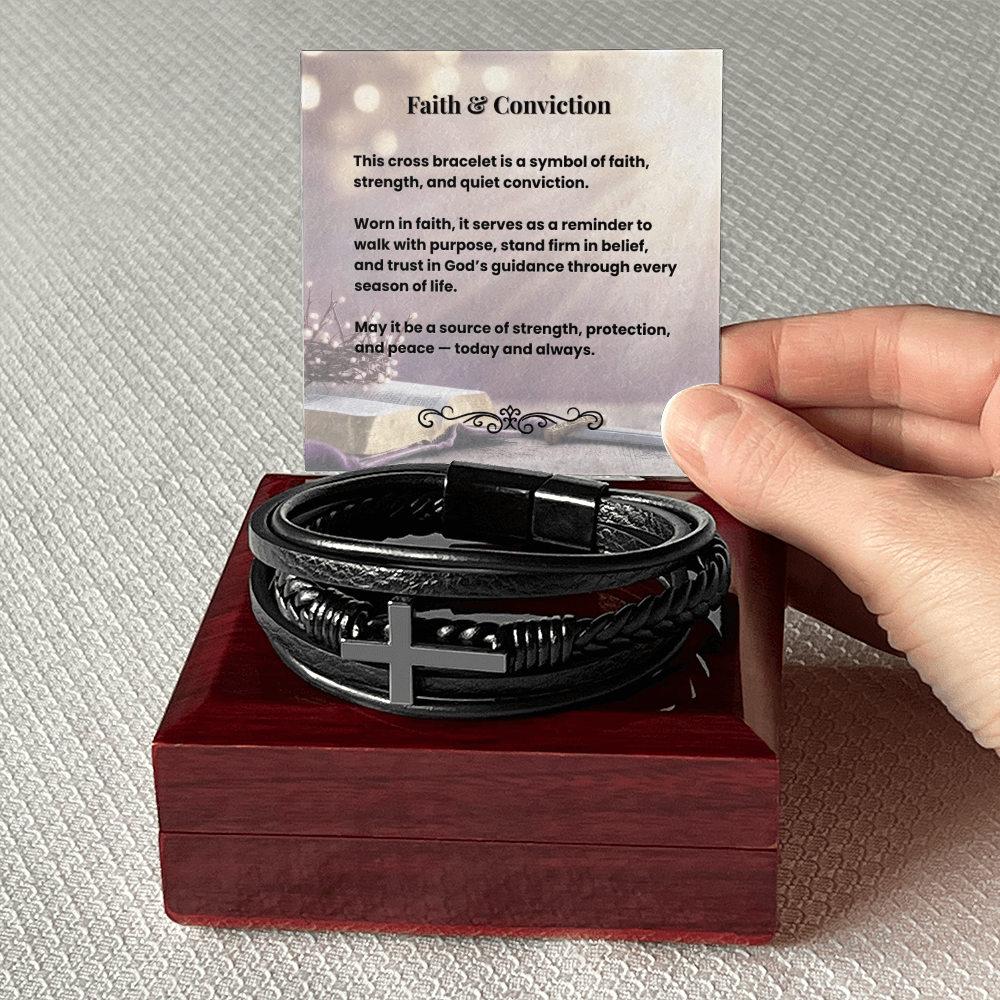Cross Bracelet | Faith & Conviction