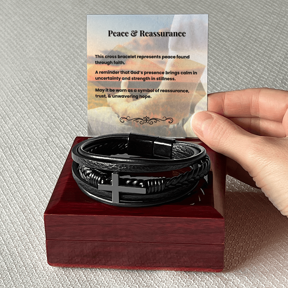 Cross Bracelet | Peace & Reassurance