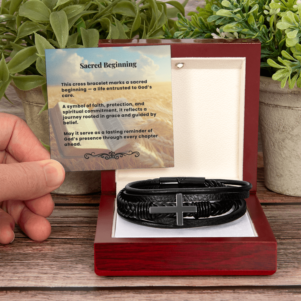 Cross Bracelet | Sacred Beginning