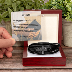 Cross Bracelet | Strength