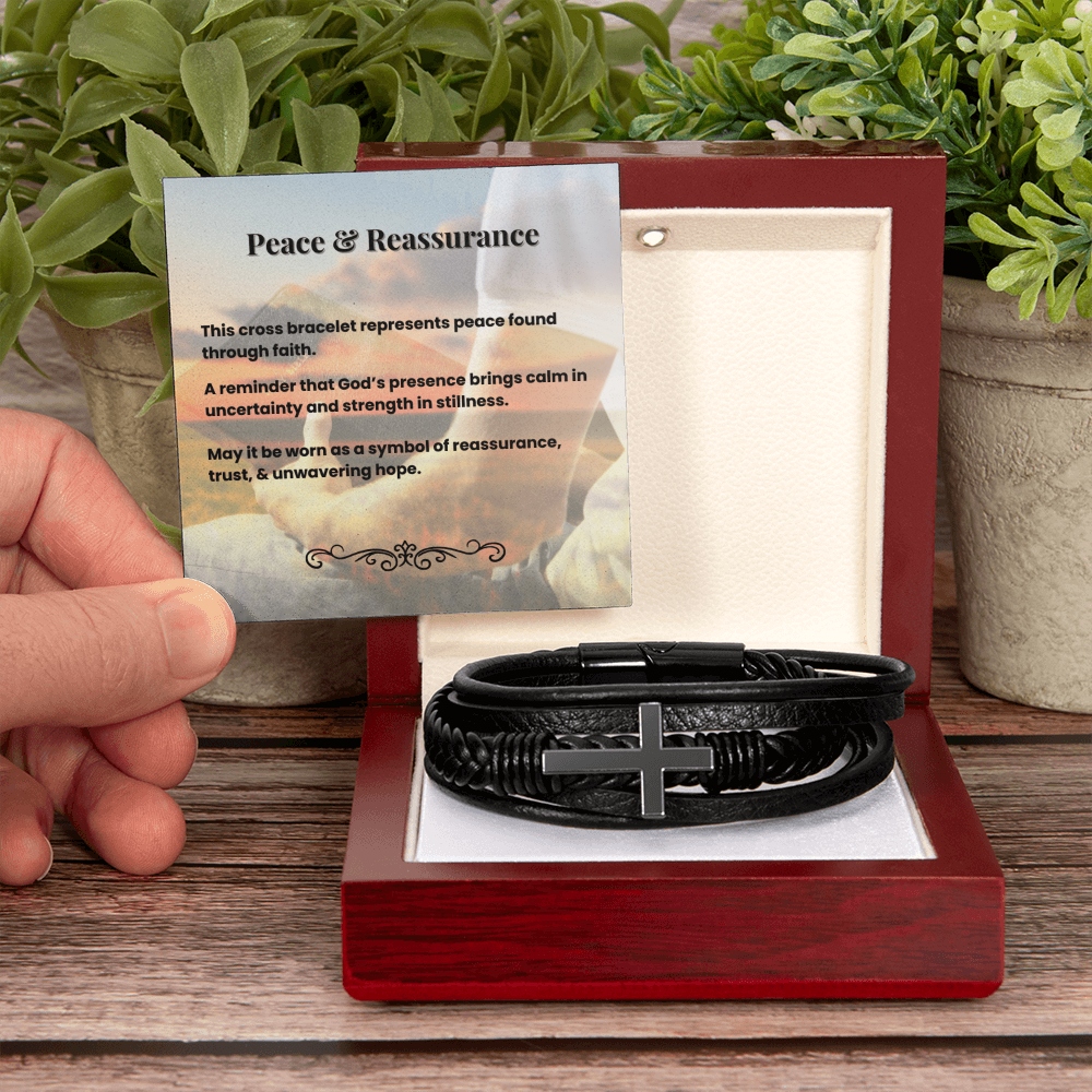 Cross Bracelet | Peace & Reassurance