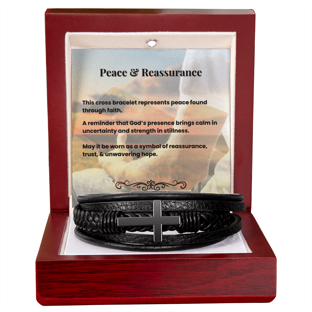 Cross Bracelet | Peace & Reassurance