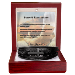 Cross Bracelet | Peace & Reassurance