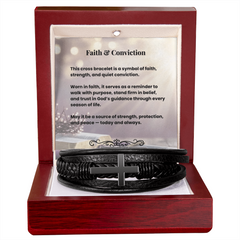 Cross Bracelet | Faith & Conviction