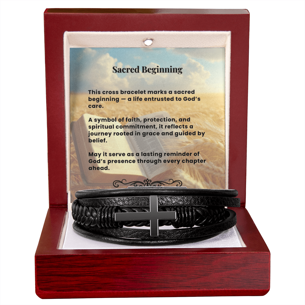 Cross Bracelet | Sacred Beginning