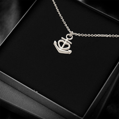 Anchor Necklace | Plain Black Backing