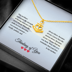 Anchor Necklace - Thinking of You