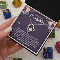 Forever Love Necklace | To My Beautiful Daughter – Mom