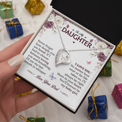 Forever Love Necklace | To My Daughter – Dad