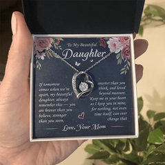 Forever Love Necklace | To My Beautiful Daughter – Love Mom