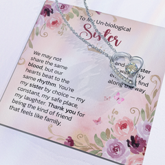 Forever Love Necklace | To My Un-Biological Sister