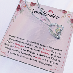 Forever Love Necklace | To My Granddaughter