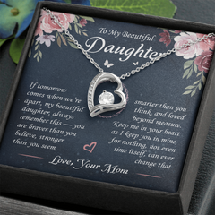 Forever Love Necklace | To My Beautiful Daughter – Love Mom