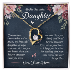 Forever Love Necklace | To My Beautiful Daughter – Love Mom