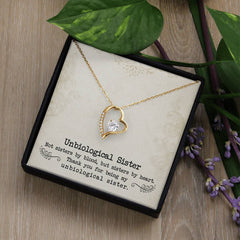 Unbiological Sister - Forever Love Necklace