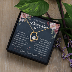Forever Love Necklace | To My Beautiful Daughter – Love Mom