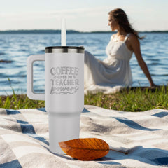 Tumbler - Coffee Gives Me Powers (Teacher's Mug)