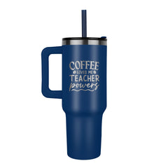Tumbler - Coffee Gives Me Powers (Teacher's Mug)