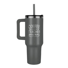 Tumbler - Coffee Gives Me Powers (Teacher's Mug)
