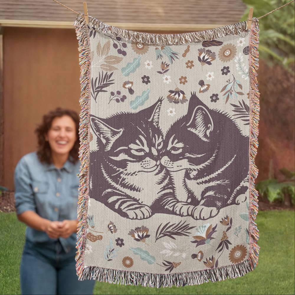 Heirloom Blanket - Cat Lovers