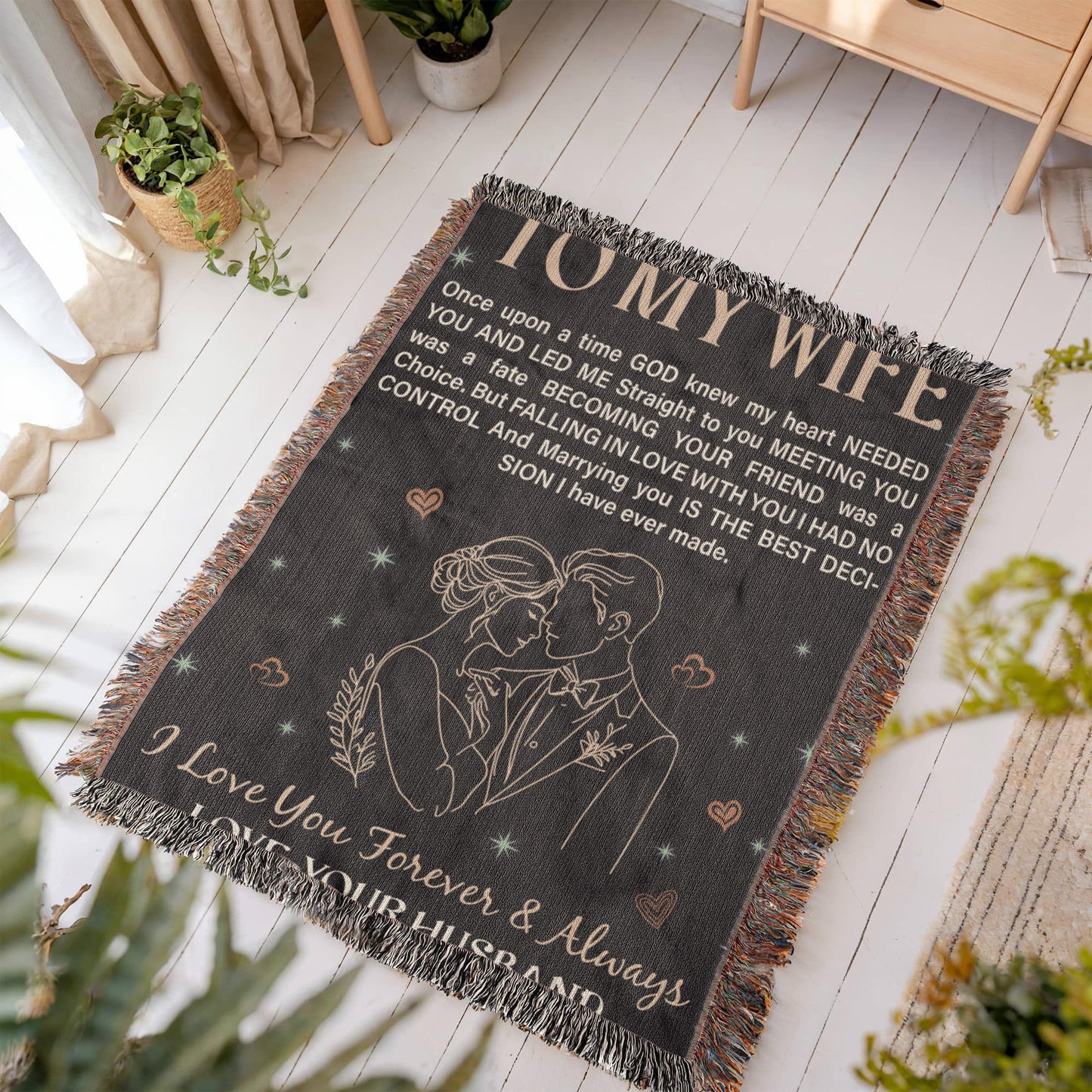 Heirloom Blanket - To My Wife