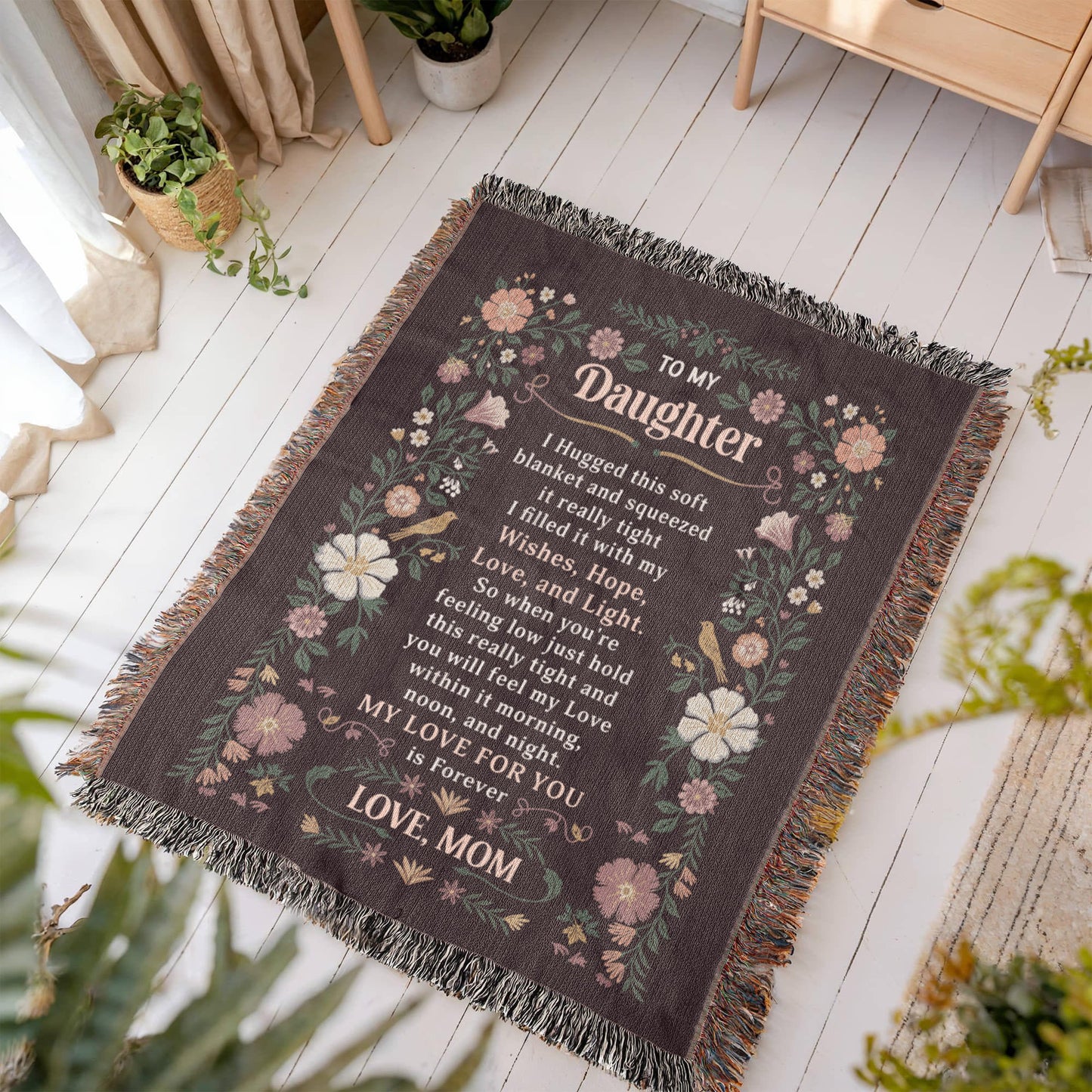 Heirloom Blanket - To My Daughter