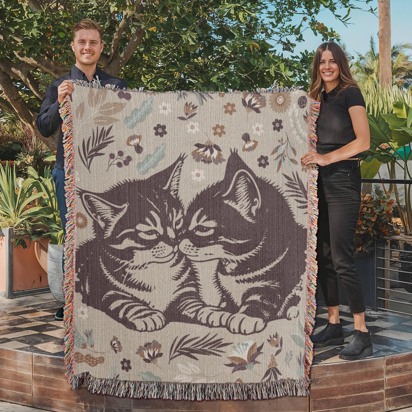 Heirloom Blanket - Cat Lovers
